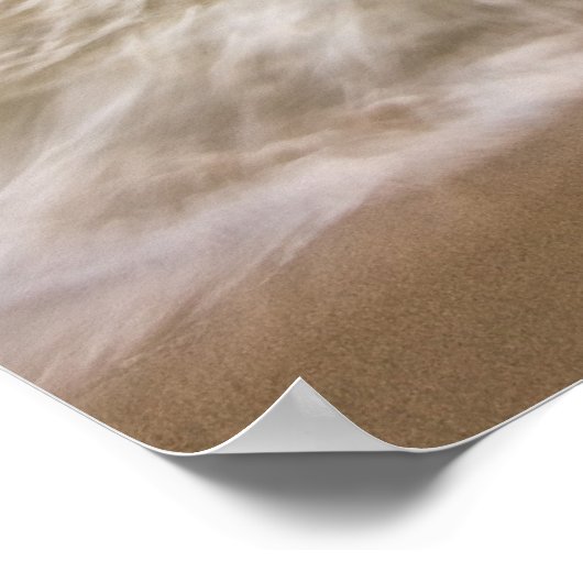 Mexico, Guerrero, Zihuatanejo. Surf Poster (Hoek)