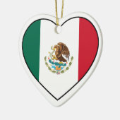 Mexico Heart Ornament voor kerstbomen (Links)