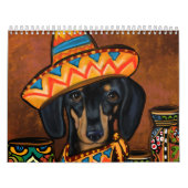 MEXICO HUISDIER KUNST  KALENDER (Hoes)