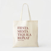 Mexico Huwelijk Welkom Fiesta Beach Bachelorette Tote Bag (Voorkant)