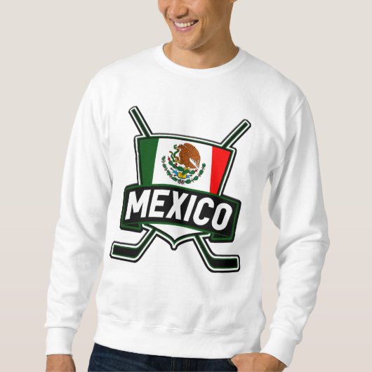 Mexico Ice Hockey Flag Trui (Voorkant)