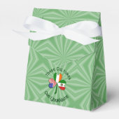 Mexico Ierland VS Klaver Vlag Bedankdoosjes (Voorkant Zijde)