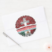 Mexico iko Mexico ikanisch Schweizer Schweiz Baum Ronde Sticker (Envelop)