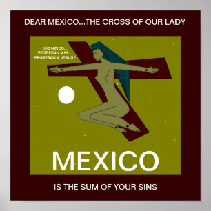 MEXICO IN DE VERRE... POSTER
