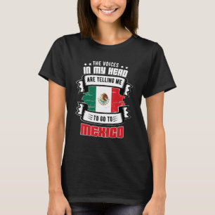 Mexico in mijn hoofd t-shirt