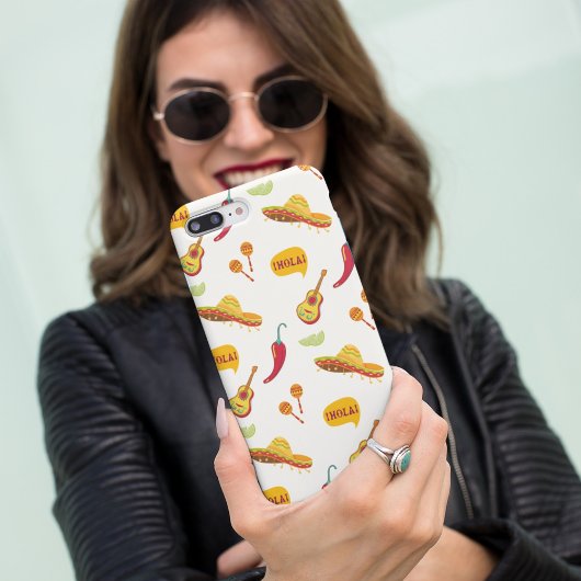 Mexico inspired Pattern iPhone 16 Hoesje