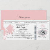 Mexico-instapkaart bestemming bruiloft kaart (Voorkant / Achterkant)