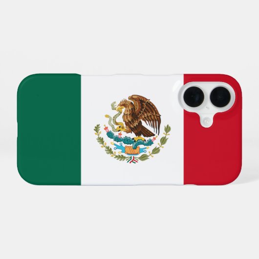 Mexico iPhone 16 Hoesje (Achterkant horizontaal)