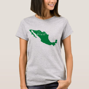 Mexico is in mijn hart t-shirt