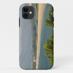 Mexico, Jalisco, Barra de Navidad. Stadsstrand iPhone 11 Hoesje