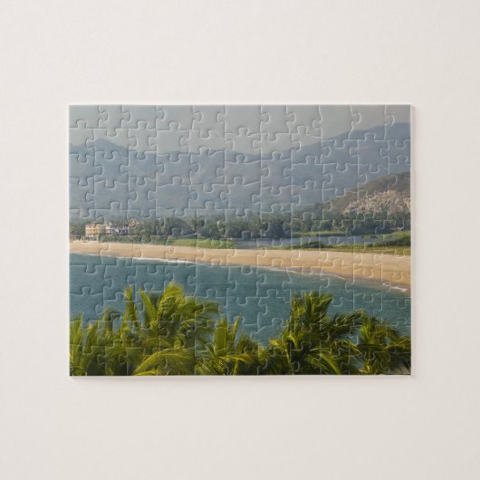 Mexico, Jalisco, Barra de Navidad. Stadsstrand Legpuzzel (Horizontaal)