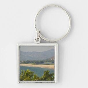 Mexico, Jalisco, Barra de Navidad. Stadsstrand Sleutelhanger
