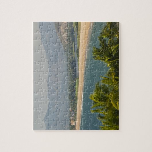 Mexico, Jalisco, Barra de Navidad. Town Beach Legpuzzel (Verticaal)