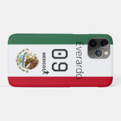 Mexico Jersey Stijl Aangepaste Naam Nummer Trots Case-Mate iPhone Case (Achterkant (horizontaal))
