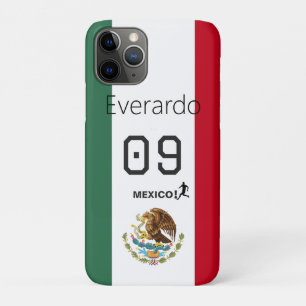 Mexico Jersey Stijl Aangepaste Naam Nummer Trots Case-Mate iPhone Case