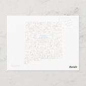 Mexico - kaart Antiek - Afbeelding (Achterkant)