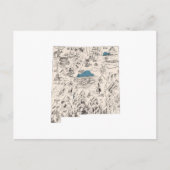 Mexico - kaart Antiek - Afbeelding (Voorkant)