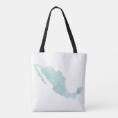 Mexico-kaart | Cabo | Welkom bestemmingsbruiloft Tote Bag (Achterkant)