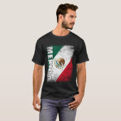 Mexico kaart, Mexico vlag, Mexicaans. T-shirt (Voorkant volledig)