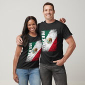 Mexico kaart, Mexico vlag, Mexicaans. T-shirt (Unisex)