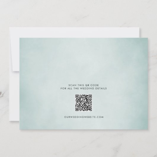 Mexico kaart | QR-code | Cabo bestemming bruiloft (Achterkant)