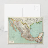 Mexico - Kaart van Mexico (Voorkant / Achterkant)