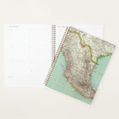 Mexico - Kaart van Mexico Planner (Display)