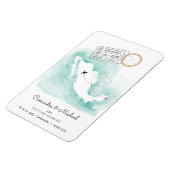 Mexico-kaart | Weddenschap over de bestemming Play Magneet (Linkerzijde)