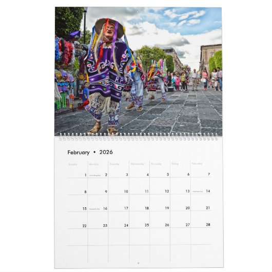 Mexico kalender 2024 (Feb 2026)