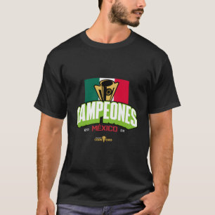 Mexico kampioen van de Gold-Cup T-shirt