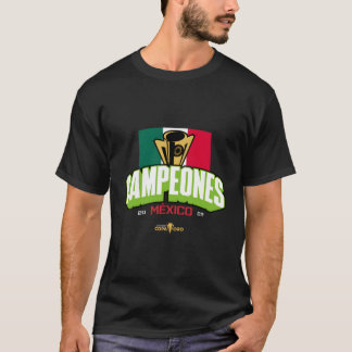Mexico kampioen van de Gold-Cup T-shirt