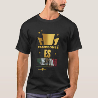 Mexico kampioen van de Gold-Cup T-shirt