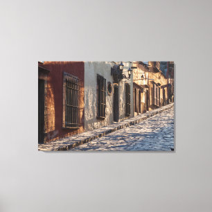 Mexico Keienstraat Canvas Afdruk