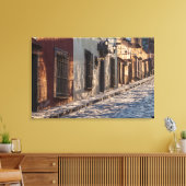 Mexico Keienstraat Canvas Afdruk (Insitu (Woonkamer))