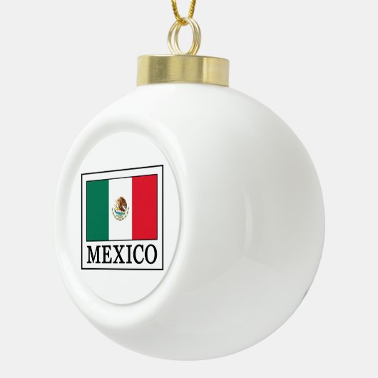 Mexico Keramische Bal Ornament (Rechts)
