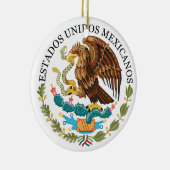 MEXICO-kerstversiering/namento de la Navidad Keramisch Ornament (Rechts)