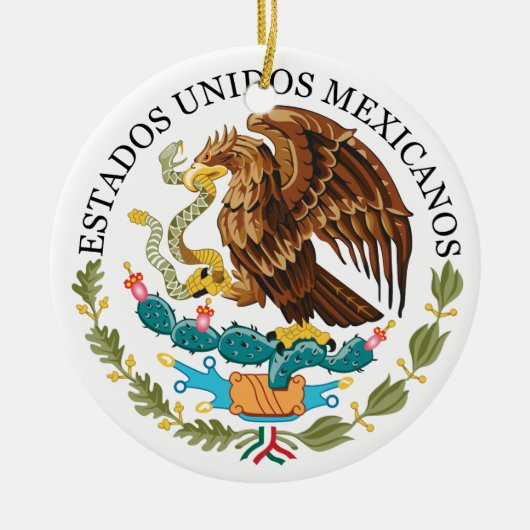 MEXICO-kerstversiering/namento de la Navidad Keramisch Ornament (Voorkant)