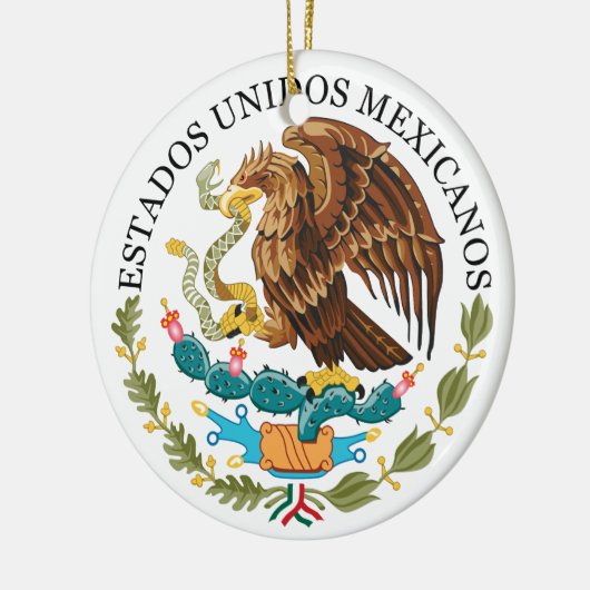 MEXICO-kerstversiering/namento de la Navidad Keramisch Ornament (Links)