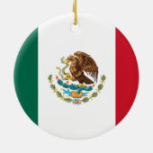 MEXICO-kerstversiering/namento de la Navidad Keramisch Ornament (Achterkant)