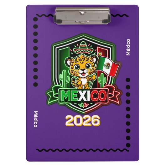 México Kids Klembord (Voorkant)