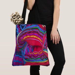 Mexico Kleurrijk Patroon Folklore Dansrokken Tote Bag