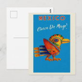  Mexico Kleurrijke Vogel Cinco De Mayo Briefkaart (Voorkant / Achterkant)