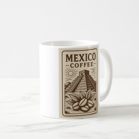 Mexico koffiemok (Voorkant rechts)