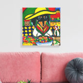 MEXICO KOK DAHSHOND CANVAS AFDRUK (Insitu (Woonkamer))