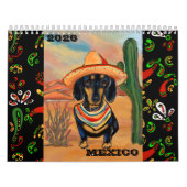 MEXICO KUNSTKALENDER 2026 KALENDER (Hoes)
