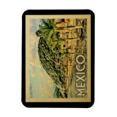 Mexico Lake Chapala Vintage Travel Magneet (Verticaal)
