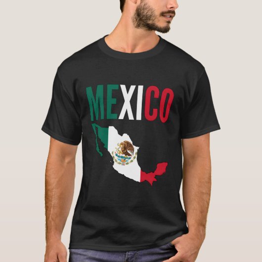Mexico Land Mexicaans T-shirt (Voorkant)