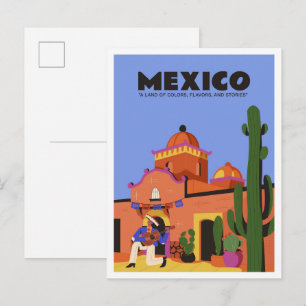 Mexico Land van Kleuren, Smaak en Verhalen Briefkaart