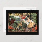 mexico land van tropische milt briefkaart (Voorkant / Achterkant)