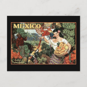 mexico land van tropische milt briefkaart